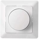 Emos Triac dimmer Nr. 6 A6003.0, 3-60W LED, 7-110W halogeen, valge, p&ouml;&ouml;ratav juhtimine, nupu l&uuml;litus, 1 tk.