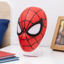 Paladone Zirnekļcilvēka maskas lampiņa PP11357SPMVN, 22cm, USB, 3xAAA, 1xLED, sarkana, brīvi stāvo&scaron;a