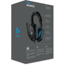Logitech K&otilde;rvaklapid 981-000770 50 mm, 20-20000 Hz, 2 m, 39 &Omega;, Binauraalsed, Aktiivne m&uuml;rasummutamine, DTS Headphone:X 2.0