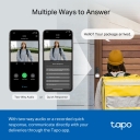 Tapo nutikas aku videov&auml;ravakell, TP-Link, Tapo D230S1, 2K 5MP, IP64, kaheastmeline heli