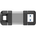 Silicon Power USB atmiņas karte Mobile C51 SP128GBUC3C51V1S, 128 GB, USB Type-C, USB Type A, 120 Mb/s, triecienizturīgs