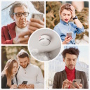 X-Sense XS01-WX „Wi-Fi“ dūmų detektorius, suderinamas su „Tuya“, su garso ir vaizdo įspėjimais – baltas