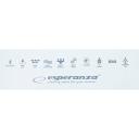 Esperanza personīgais svars EBS016W, 5-180kg, 100g precizitāte, 8 lietotāji, Bluetooth 4.0, LCD displejs 75x31mm, 6mm stikls