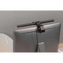 Digitus Monitor lamp DA-90415, 5 V, 5 W, 250 lm, 3000-6500 K, must, minimalistlik stiil, dimmer