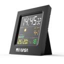 Nasa Laikapstākļu stacija WS300, 225g, 117x118x58mm, 12/24h, DD/MM, modinātājs, bezvadu sensors 10m, snau&scaron;anas funkcija