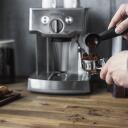 Gastroback Espresso masin 42709, 1000 W, 5,1 kg, 1,5 L, 15 bar, Roostevaba teras, Manuaalne, Termoblokk, Jah