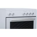 Simfer Plīts 6043SEDBB, 60cm, 60cm, 62L, A, Freestanding, Mehāniskā kontrole, Balta