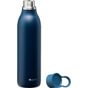 Thermobottle CityLoop Thermavac eCycle Water Bottle 0.6L, recycled stainless. Steel / dark blue 2710870001 ALADDIN