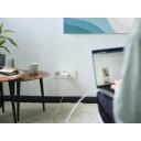 Trust įkroviklis 25140 100W, 1 USB Type-C prievadas, 2 m maitinimo laidas, 100-240 V, 5 V, 1.5 A, baltas, 75% perdirbtų medžiagų