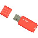 Goodram UME3 USB atmintinė UME3-1280O0R11, 128GB, 60MB/s, 20MB/s, USB 3.0, oranžinė