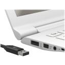 Goobay USB-C uzlādes un sinhronizācijas kabelis 59124, 3m, USB-C vīrie&scaron;u, USB 2.0 vīrie&scaron;u, 3A, melns