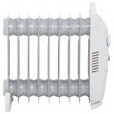 Efficient oil-filled radiator with 9 fins 1000 W white with automatic power adjustment and overheat protection MS7805 Mesko