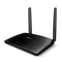 TP-Link Archer MR202 belaidis mar&scaron;rutizatorius Dual-Band 4G/LTE su SIM AC750 iki 300 Mbps 2.4 GHz ir 433 Mbps 5 GHz 3&times; LAN 1&times; LAN/WAN LTE Cat4 Juoda