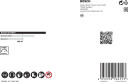 Dimanta cauruļu grie&scaron;anas disks lieliem leņķa slīpma&scaron;īnām, ilgmūžīgs, 230 mm, 22.23 mm urbums, 2608901392, BOSCH