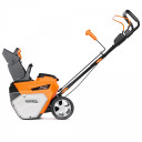 Akumulatora sniega pūtējs  DAST 5542Li SET DAEWOO, 42(21х2)V, 510mm, 280mm, 1-10m