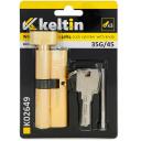 Keltin Užrakto cilindras su rankenėle K02649, 30/30G mm, 3 raktai, 25000 ciklų, aliuminis, ZnAl lydinys