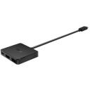 Asus Portide replikator 90XB0820-BDS000, 1xHDMI, 10Gb/s, 100W v&otilde;imsus, must v&auml;rv.