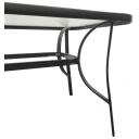 Besk 9126219, 1 laud, 6 tooli, 150cm x 90cm x 70cm, v&auml;rvitud metallraam, reguleeritav seljatugi, veekindlad padjad