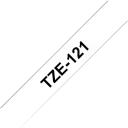 Brother TZe-121 laminēta lente, TZE121, 8 m, 9 mm, 1 kasete, melns uz caurspīdīga, pa&scaron;līmējo&scaron;a, iek&scaron;ējai/ārējai lieto&scaron;anai