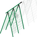 A-Frame plant support with trellis netting BIOOGROD 722701 177.0 cm x 17.0 cm x 8.0 cm