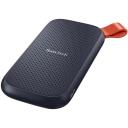 SanDisk pārnēsājamais SSD disks SDSSDE30-2T00-G26, 2 TB, 800 MB/s, USB Type-C 3.2 Gen 2, melns, kri&scaron;anas aizsardzība