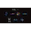 Manta LED valguslint SNL68MT, 5W, 5V, 26cm, 36cm, USB, 2m kaabel, integreeritud LED pirn, koer