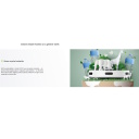 Ezviz Re4 Plus CS-RE4P-PWT2 Nutikas Kodu Tolmuimeja ja Märgpuhastuse Robot Konteinerdokiga Valge