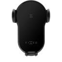 Fixed mobilā telefona turētājs automa&scaron;īnai FIXMAT-BK, 15W, 30mAh, automātiska fiksācija, ātra uzlāde, Qi, Quick Charge 3.0