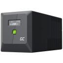 Green Cell katkematu toiteallikas UPS, UPSLM600, 1 kVA, 600 W, 4 AC v&auml;ljundit, Pseudo sine, AVR, 12 V, 7 Ah