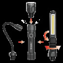 Darba lukturu komplekts 3in1 3.7V 2.2Ah 380lm YT-08521 YATO