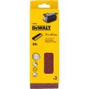 Dewalt Multi-Purpose Sanding Belt DT3640-QZ 75mm x 457mm 40G, 3 vnt, auk&scaron;tos kokybės aliuminio oksidas, kar&scaron;čiui atsparus