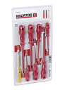 Izoliuotų atsuktuvų rinkinys - 8 vnt., KREATOR, KRT400201, Chromo-vanadžio