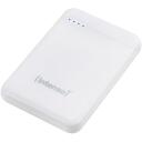 Intenso Power Bank 7313522 5000 mAh, Li-Poly, 1x USB-A, 1x USB-C, 2.1 A, baltas