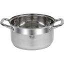 Resto Kastrul 92004 4.6L, 22cm, Klaasist kaas auruv&auml;ljundiga, M&otilde;&otilde;teskaala, Kinnitatud roostevabast terasest k&auml;epidemed