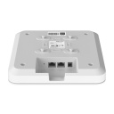 Ruijie RG-RAP2260(G) | Wi-Fi 6 AX1800 Kahe Sagedusalaga Lae Ligipääsupunkt — 1775 Mbps, 2× Gigabit Ethernet Pordid, Valge Korpus