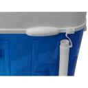 Adler | Washing machine | AD 8051 | Top loading | Washing capacity 3 kg | Unspecified RPM | Depth 37 cm | Width 38 cm | White/Blue