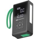Green Cell CJSGC03 Power Bank akumulators, 8000 mAh, 500 A, OLED displejs, 2 ierīces, 1x USB Type-A, 1x USB Type-C