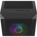 Fury Kaste SHOBO SH4F RGB NFO-2154, 2x3.5", 2x2.5", Midi-Tower, 7 papla&scaron;inā&scaron;anas slots, melna