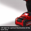 Bezvadu urbis TP-CD 18 Li Brushless, EINHELL, 4513850, 60 Nm, 2 ātrumi, 13 mm čaks