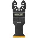 Dewalt Oscilējo&scaron;ā asmens DT20737-QZ 31mm x 43mm, 20 TPI, titāna pārklājums, metāla grie&scaron;anai, iepakojumā 25 gab.