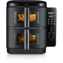 Severin Gaisa fritieris FR 002468, 2800W, 2 grozi, 9 programmas, 2x5.5l, skārienekrāns, mazgājamas daļas