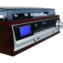 Adler plaadim&auml;ngija CR 1168, 2.2kg, 36cm, 19cm, 36cm, 3.5mm AUX, Bluetooth, SD kaardilugeja, USB, FM, digitaliseerimine