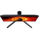 AOC monitor 25G3ZM/BK, 24.5", VA, FHD, 240 Hz, 1 ms, 1920 x 1080, 300 cd/m&sup2;, 2xHDMI, must/ punane