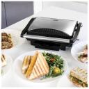 Cecotec Grill Rock'nGrill 1000 3023, 1000 W, Elektriline grill, 444.5 cm&sup2;, Must/Roostevaba teras