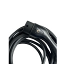 EV Charge Premium EU CE universalus įkrovimo kabelis 11 kW, 16A, Type 2 į Type 2, 5 m, juodas