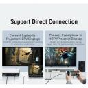 Vention Video kaabli adapter CGUBH 2m, USB Type-C, HDMI, 3840 x 2160, 30Hz, 3 kaitsekihti, must