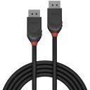 Lindy DisplayPort kabelis 36492, 2 m, 30AWG, 4K 4096x2160@60Hz, 21.6Gbps, juodas, PVC, tiesus kontaktas, 1 vnt