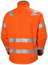 Hi-vis Alna 2.0 stretch jacket, CL3, orange/black, M, Helly Hansen, 77220_269-M, 83% polyester, 14% cotton, 3% elastane, 320 g/m&sup2;