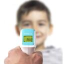 Homedics Kontaktiline infrapuna kehatermomeeter TE-350-EU, 2 x AAA, 1-5 cm, 50 m&otilde;&otilde;tmise m&auml;lu, v&auml;rvikooditud tulemused