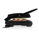 Tristar GR-2853 контактный гриль 2000 W прямоугольная поверхность 29.7&times;23.5 cm регулируемый термостат плавающая крышка 180&deg; антипригарное покрытие Aluminum/Black